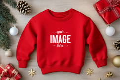 Christmas Sweatshirt Mockup, Christmas Baby Mockups Product Image 1
