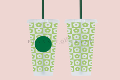 Bundle 6 Matcha 24oz Cold Cup Tumbler Wrap SVG Product Image 3