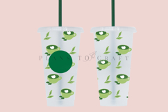 Bundle 6 Matcha 24oz Cold Cup Tumbler Wrap SVG Product Image 5