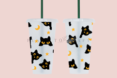 Bundle 6 Halloween 24oz Cold Cup Tumbler Wrap SVG Product Image 4