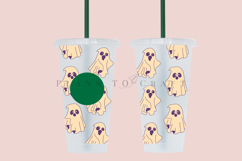 Bundle 6 Halloween 24oz Cold Cup Tumbler Wrap SVG Product Image 5