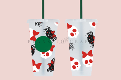 Bundle 6 Halloween 24oz Cold Cup Tumbler Wrap SVG Product Image 3