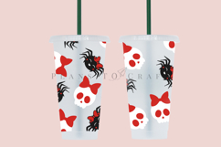 Bundle 6 Halloween 24oz Cold Cup Tumbler Wrap SVG Product Image 4