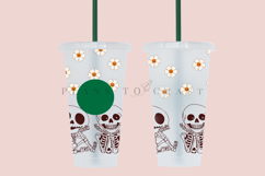Bundle 6 Halloween 24oz Cold Cup Tumbler Wrap SVG Product Image 5