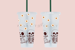 Bundle 6 Halloween 24oz Cold Cup Tumbler Wrap SVG Product Image 6
