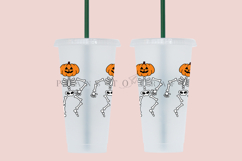 Bundle 6 Halloween 24oz Cold Cup Tumbler Wrap SVG Product Image 11