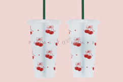 Bundle 6 Valentine 24oz Cold Cup Tumbler Wrap SVG Product Image 6