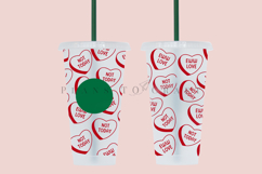 Bundle 6 Valentine 24oz Cold Cup Tumbler Wrap SVG Product Image 7