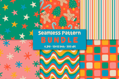 Christmas Pattern Bundle. Christmas Collection, Gingerbread Product Image 1