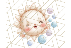 Kawaii Galaxy Buddies Clipart PNG, Cute Planets Clip Art Product Image 5