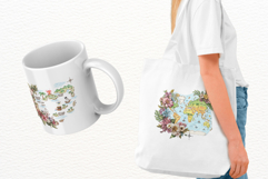 Summer Tropical Old Maps Clipart Product Image 3