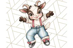 Sock Hop Animal Dance Party PNG Clipart, Cute Retro 1950s Product Image 5