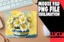 Springtime Bouquet Sublimation Mouse Pad Designs PNG Product Image 1