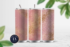 Pink Gold Shimmer Digital Paper, Glitter Texture Product Image 2