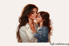 Mother Daughter Sublimation PNG Product Image 1
