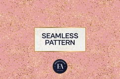 Pink Gold Shimmer Digital Paper, Glitter Texture Product Image 3