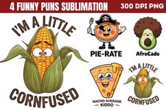 Funny Puns Sublimation PNG Product Image 1