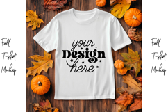 Fall t-shirt mockup, Fall mockup Product Image 1