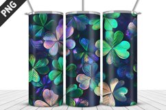 3D St Patrick&#039;s Day Tumbler Wrap| Sublimation Design Product Image 1