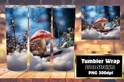 Winter Magic Holiday Tumbler Sublimation Product Image 1
