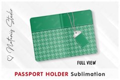 2 Trendy Fashion patterns - Passport Holder sublimation. Product Image 3