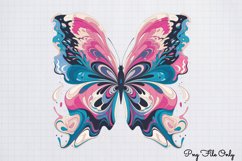 Smoke Butterflies Clipart PNG Product Image 1