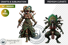Aztec Deities Pantheon Cliparts | Ancient Mythology gods PNG Product Image 1