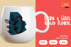 Herb &amp; Haze Boho Floral Monogram Product Image 1