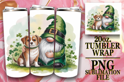 Unique horizons 20oz tumbler wrap, St Patricks Product Image 1
