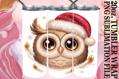 RADIANT GIFT 20oz TUMBLER WRAP, Cute Christmas Product Image 1
