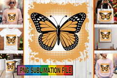 Sweet PNG Art for TSHIRTS, Butterfly Product Image 1