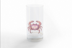 Cute Ocean Crab Pink Marine Animal Pincer PNG Summer Product Image 3