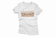Halloween Axolotl Wooden Signpost Spooky Decor PNG Uparupa Product Image 2