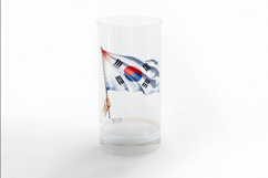 Hand Waving Large Taegeukgi Flag PNG Korean Independence Day Product Image 3