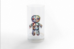 Exposed Bones Stitched Doll Halloween Voodoo PNG Product Image 3