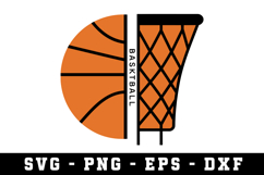 Basketball Svg |Basketball SVG Cut files | Cricut Product Image 1