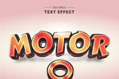 Editable Text Effect for Illustrator. Vector Graphic styles Product Image 1