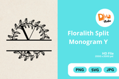 Floralith Split Monogram Product Image 1