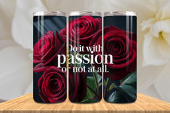 Positive Affirmations 20oz Tumbler wrap Inspirational Quotes Product Image 1