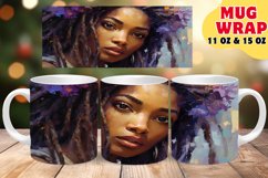 Inspiring Melanin Women: Sublimation Mug Art Product Image 1