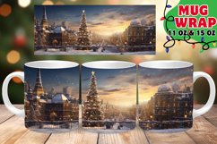 XMAS WINTER BLISS Sublimation 11oz 15oz Product Image 1