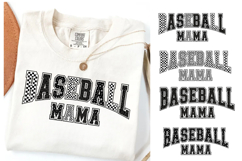 4 Baseball Mama Png | Leopard Print | Checkered | Star Print Product Image 1