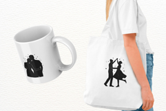 Summer Lover Sillhouette Clipart Product Image 3