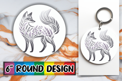 Blissful Round Designs PNG, Flower Animals Product Image 1