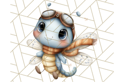 Cute Insects Clipart, Cartoon Bugs, Bug PNG Illustrations Product Image 5