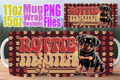 Timeless beauty 11oz 15oz sublimation wrap, Dog Mom Product Image 1