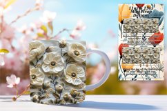 Chic Flower Pattern Mug Design - Spring Edition Product Image 1