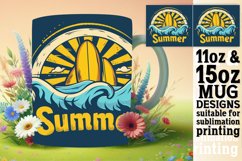 Classic Summer Revival: Sublimation Mug Design Product Image 1