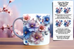 Vibrant 3D Flower Mug Selection Product Image 1