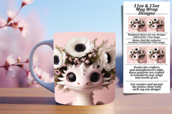 STUNNING 15oz PNG Mug Wrap Design , Dragon Product Image 1